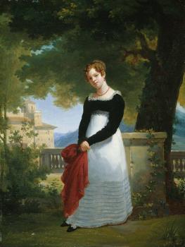 弗朗索瓦 愛德華 皮科特 Portrait of Adelaide Sophie Cleret 弗朗索瓦 愛德華 皮科特 Portrait of Adelaide Sophie Cleret